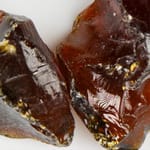 View Crystal Amber Landscape Glass